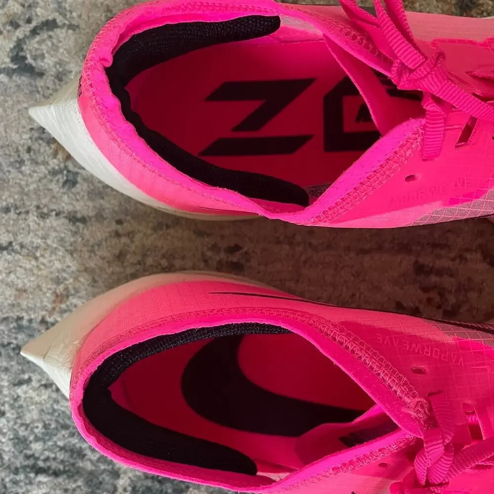 Nike ZoomX Vaporfly NEXT% Pink Blast Shoes | Mens 12